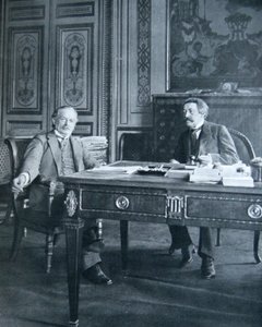 Lloyd George ve Aristide Briand, 1916 by French Photographer