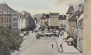 Lons-le-Saunier, Liberte Meydanı by French Photographer