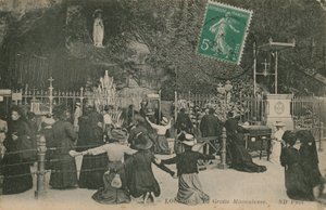 Lourdes, Mucizevi Mağara. 28 Mart 1913