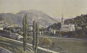 Lourdes, Genel görünüm by French Photographer