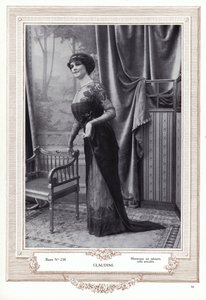 Pierre Imans tarafından yaratılan manken (b/w fotoğraf) by French Photographer