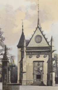 Meillant, Chateau Şapeli ve kuyusu by French Photographer