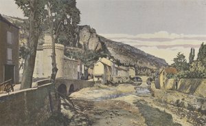 Meyrueis, La Jonte, şehrin dibinde by French Photographer