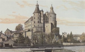 Montbeliard, Kaleden görünüm by French Photographer