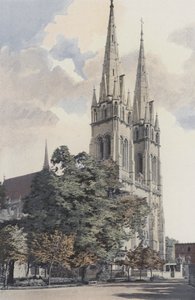 Moulins, Katedral, Cephe O by French Photographer
