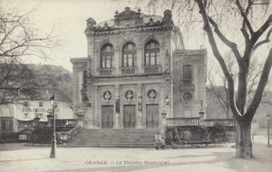 Belediye Tiyatrosu, Orange, Fransa by French Photographer