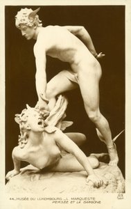Musee Du Lüksemburg, L Marqueste Persee Et La Gargone by French Photographer