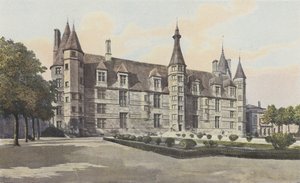 Nevers, Eski Ducal Chateau, Cephe S by French Photographer
