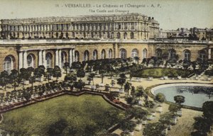 Versay Sarayı Orangery (renkli fotoğraf) by French Photographer