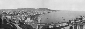 Panorama de Cannes (s/b fotoğraf) by French Photographer