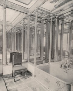 Paris: Banyo Odası, Alman Büyükelçiliği Binası (s/b fotoğraf) by French Photographer