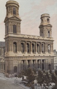 Paris, Saint-Sulpice Kilisesi by French Photographer
