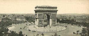 Paris, Arc de Triomphe, Meçhul Askerin Mezarı ve Place de lEtoile, Zafer Takı? by French Photographer