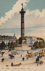 Paris, Place De La Bastille by French Photographer