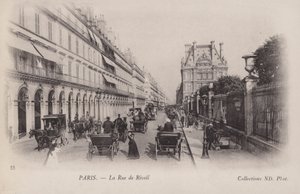 Paris, La Rue De Rivoli by French Photographer