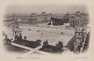 Paris, Yeni Louvre by French Photographer