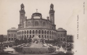 Paris, Trocadero Sarayı by French Photographer