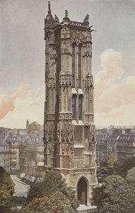 Paris, Saint-Jacques Turu by French Photographer