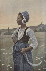 Breton köylüsü by French Photographer