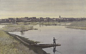 Peronne, Somme bataklıkları by French Photographer