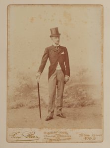 Boni de Castellane anısına bir hatıra albümünden fotoğraf by French Photographer