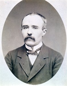 Georges Clémenceau'nun (1841 - 1929) 1870 - 1880 civarındaki fotoğrafı. by French Photographer