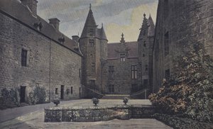 Ploubezre, Chateau de Kergrist, Ensemble on the Cour dhonneur by French Photographer