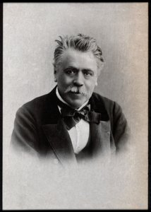Henri Francois Becque (1837-1899), Fransız oyun yazarı. by French Photographer