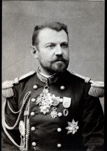 Henri Joseph Brugere (1841-1918), Fransız generalin portresi. by French Photographer