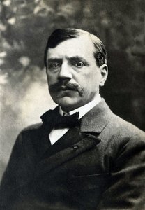 Paul Bourget (1852-1935), Fransız yazar portresi by French Photographer