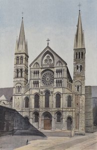 Reims, Saint-Remi Kilisesi, Cephe O by French Photographer