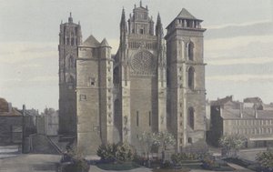 Rodez, Katedral, Cephe O by French Photographer
