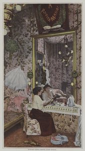 Rosita Mauri, İspanyol balerin (renkli fotoğraf) by French Photographer