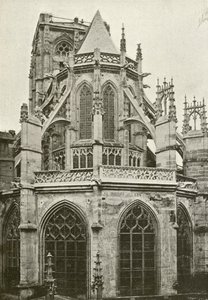 Rouen, Saint-Laurent (b/w fotoğraf) by French Photographer
