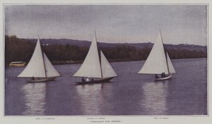 Rüzgar yönünde akıntıya karşı seyir (renkli fotoğraf) by French Photographer