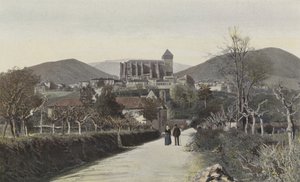 Saint-Bertrand-de-Comminges, Genel görünüm by French Photographer