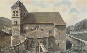 Saint-Chef, Kilise, apsis tarafı by French Photographer