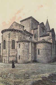 Saint-Desire, Kilise, apsis tarafı by French Photographer