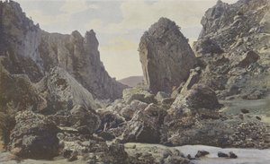 Saint-Georges-de-Levejac, Chaos du Pas de Soucy, Tarn üzerinde, Downstream görünümü by French Photographer