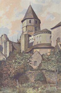 Saint-Robert, Kilise, Ensemble NE by French Photographer