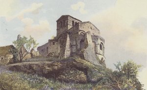 Saint-Romain-le-Puy, Kilise by French Photographer