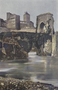 Sauveterre, Eski Köprü Verdi dOloron by French Photographer