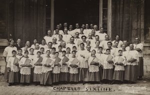Sistine Şapeli Korosu by French Photographer