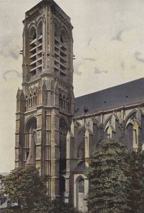 Soissons, Katedral (çan kulesi S O) by French Photographer