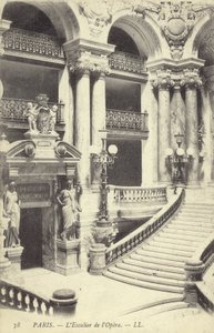 Opera Merdivenleri, Paris by French Photographer