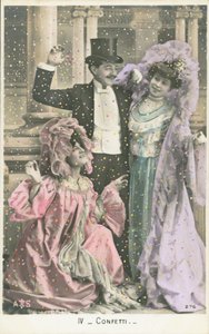 Maskeli Balo (renkli fotoğraf) by French Photographer