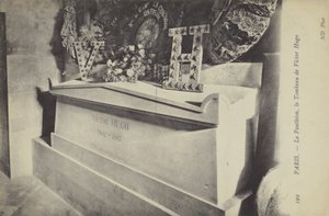 Pantheon, Paris, Victor Hugo Mezarı (s/b fotoğraf) by French Photographer