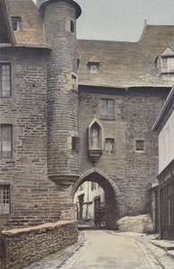 Uzerche, Eski Şehir Kapısı, Cote de lentree by French Photographer