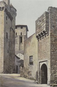 Varen, Şehir kapısı ve kale kulesi by French Photographer