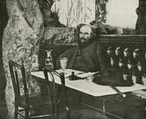 Verlaine, absinthe şairi (s/b fotoğraf) by French Photographer